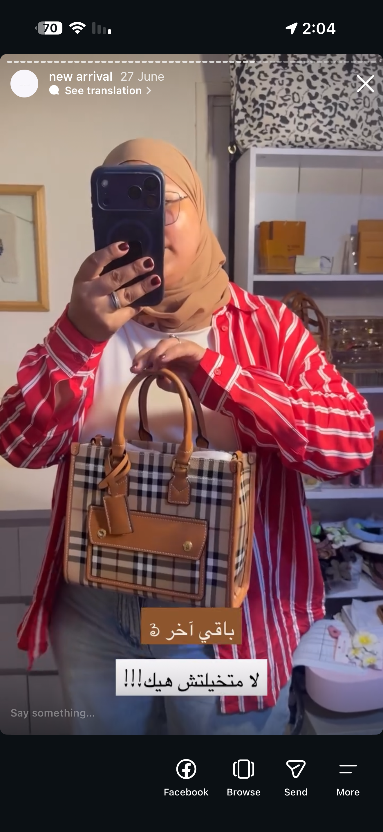 burberry bag